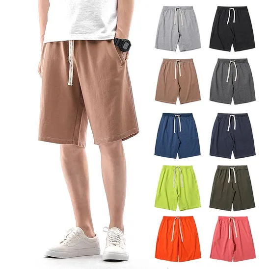 Sportswear Custom Men Clothing Fitness Gym Cotton Causal Men Shorts