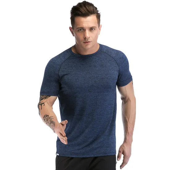 Hucai Sportswear Gym Clothing Men Sports Biker Shorts with Pocket