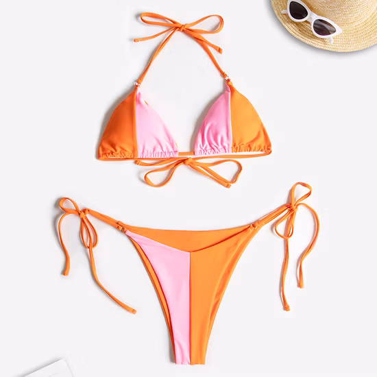 2023 Custom Teen Hot Sexy Bikini Young Girl Купальники 2023 Bikini Set